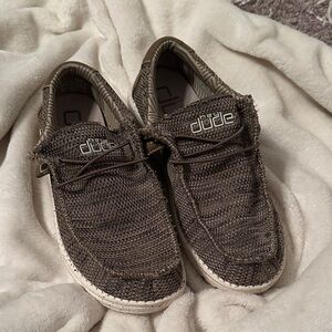 Hey Dude Women's Brown Textured Flats